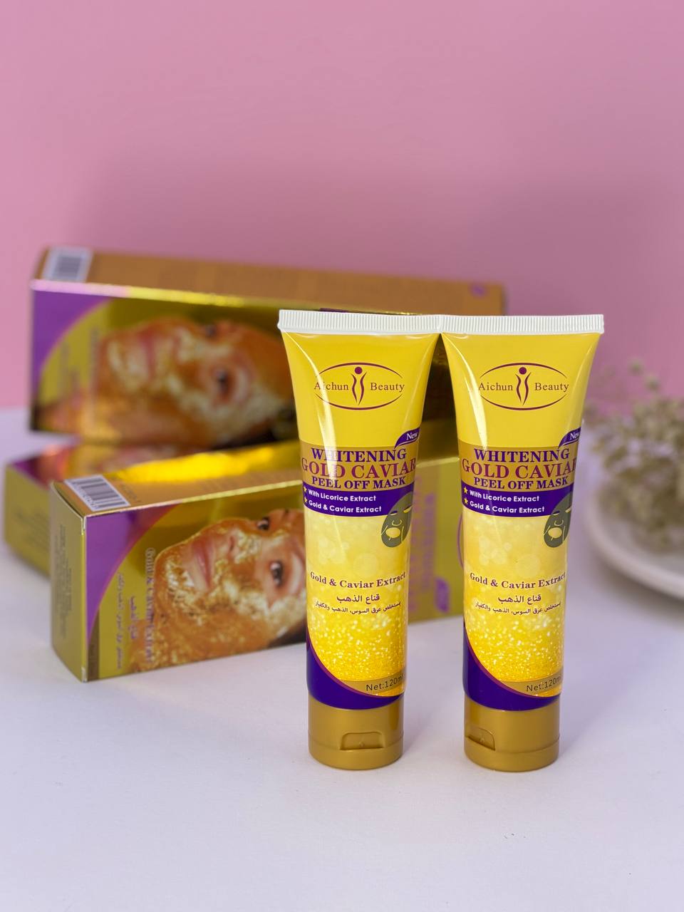 ماسک طلا تیوپی آیچون بیوتی